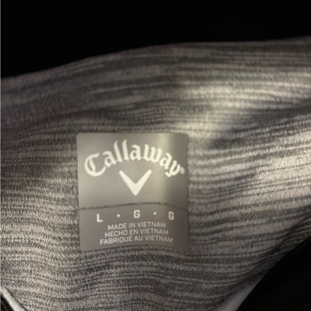 Callaway Heathered Gray Pullover - image 3